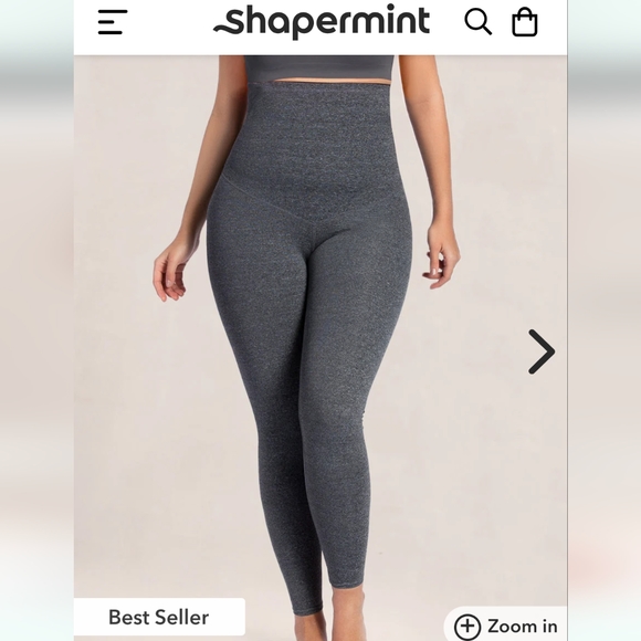 Shapermint  Curveez Curvy Shaping Hi-Waist Leggings - Picture 2 of 3